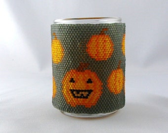 Pumpkin Patch votive wrap