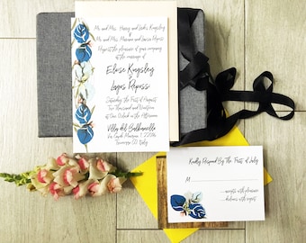 NEW GARDEN PARTY Wedding Collection- Invitation Save the Date Ceremony Program Menu Thank You Cards