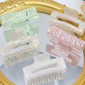 10.5cm/4&quot;Personalized Hair Claw Clip,Bridesmaid Gift Box idea,Bridal Party Gift Ideas