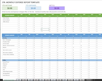 Modèle de feuille de calcul pour hôte Airbnb débutant, gestion des propriétés de location de vacances de l'hôte, revenus et dépenses de location, comptabilité modifiable