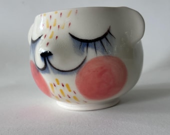 Little Otter Porcelain Cup