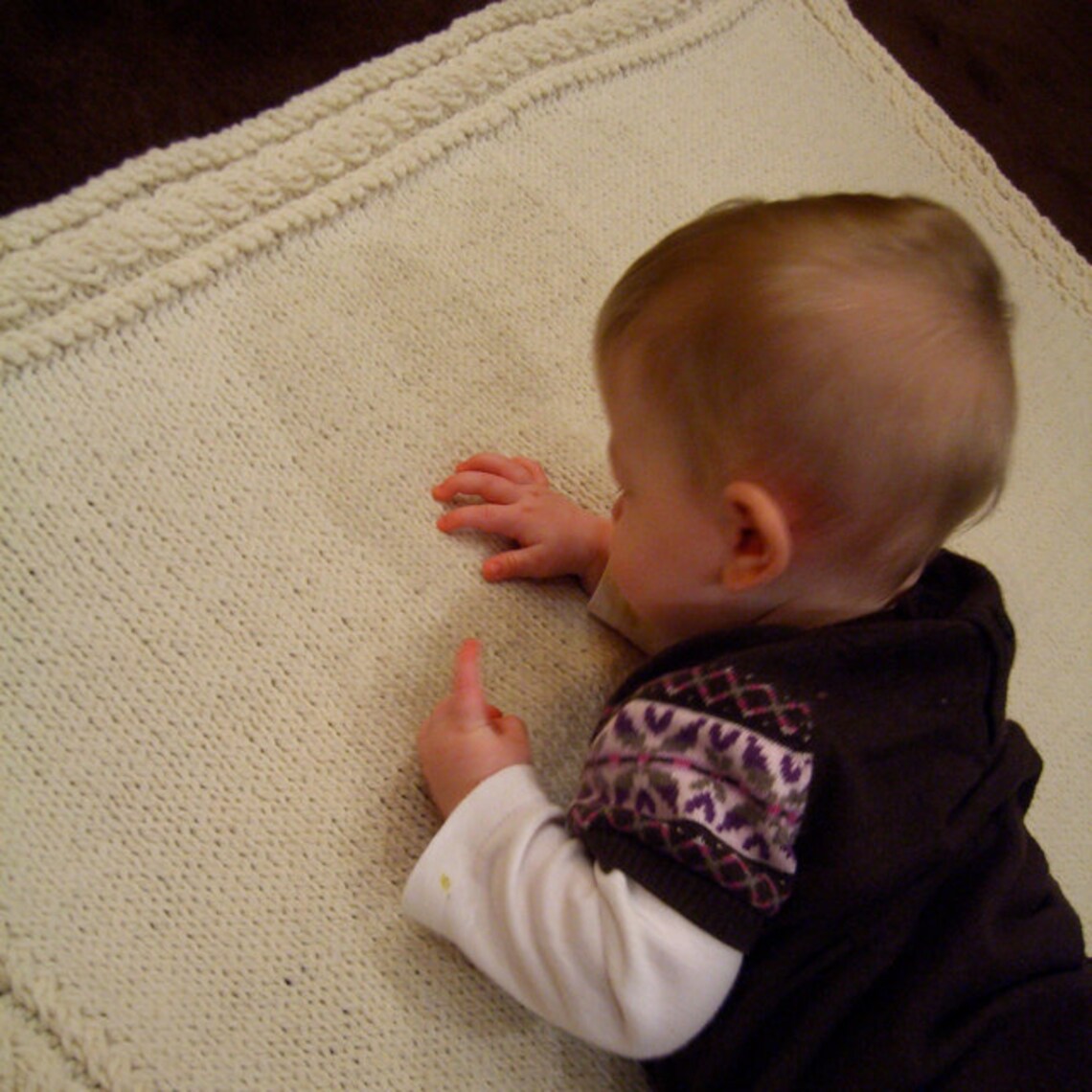 Continuous Cable Border Pattern Etsy