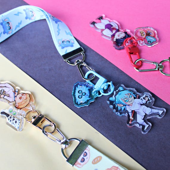 Sorcerer Lanyard + Keychains - Etsy