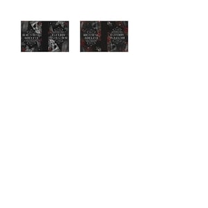 Haunting Adeline & Hunting Adeline Mini Book Cover Template