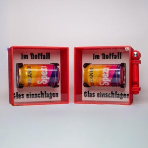 Paulaner Spezi Notfallbox - Geschenkbox Spezi, Jubiläum, Hochzeit, Geburtstagsgeschenk, Spaßgetränk, Mitbringsel