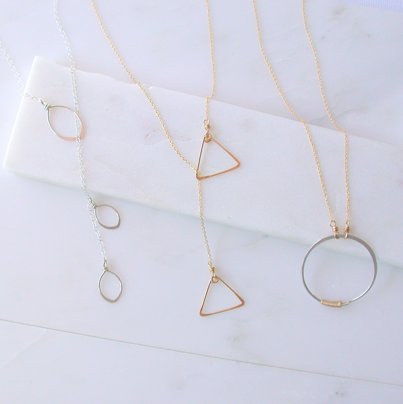 Delicate Gold Y Necklace