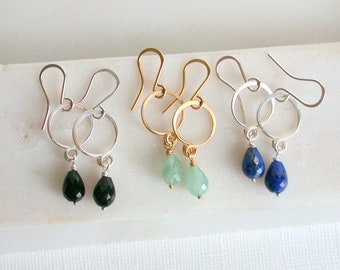 Petite Gemstone Drops