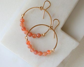 Sunstone Hoops