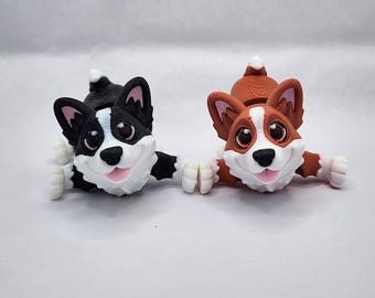 3D Printed Articulated Corgi