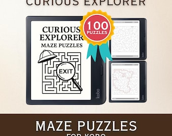 Maze Puzzles for Kobo - Curious Explorer