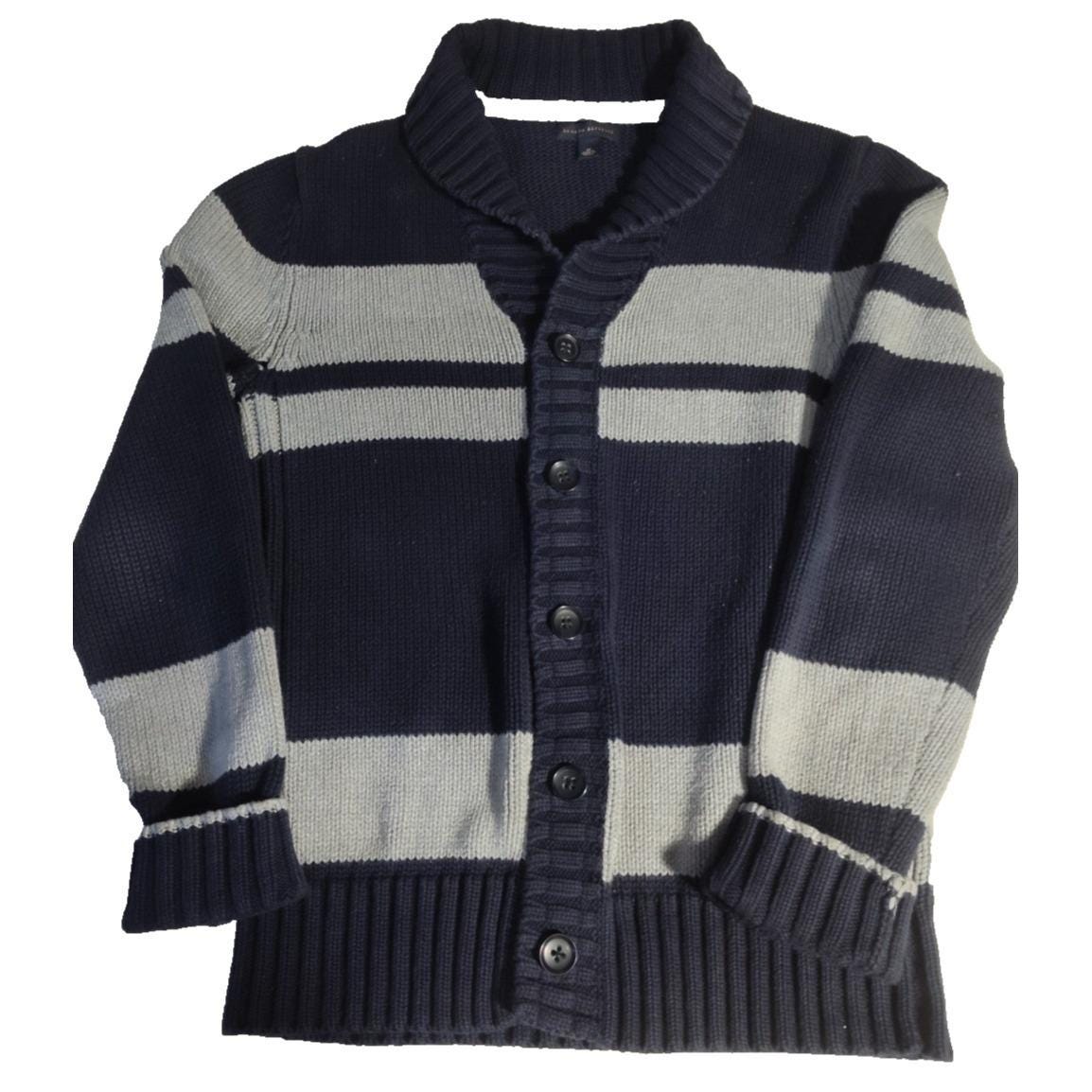 Banana Republic, Vintage Banana Republic Medium Blue & White Sweater