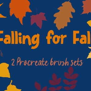 Conjuntos de pincéis Falling For Fall Procreate (2)