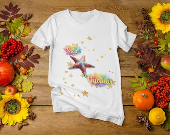 Star Quality Tee, T-Shirt | Celebrity Star Graphic