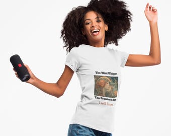 The Wind Whispers Nouveau Art Print  T-Shirt |
