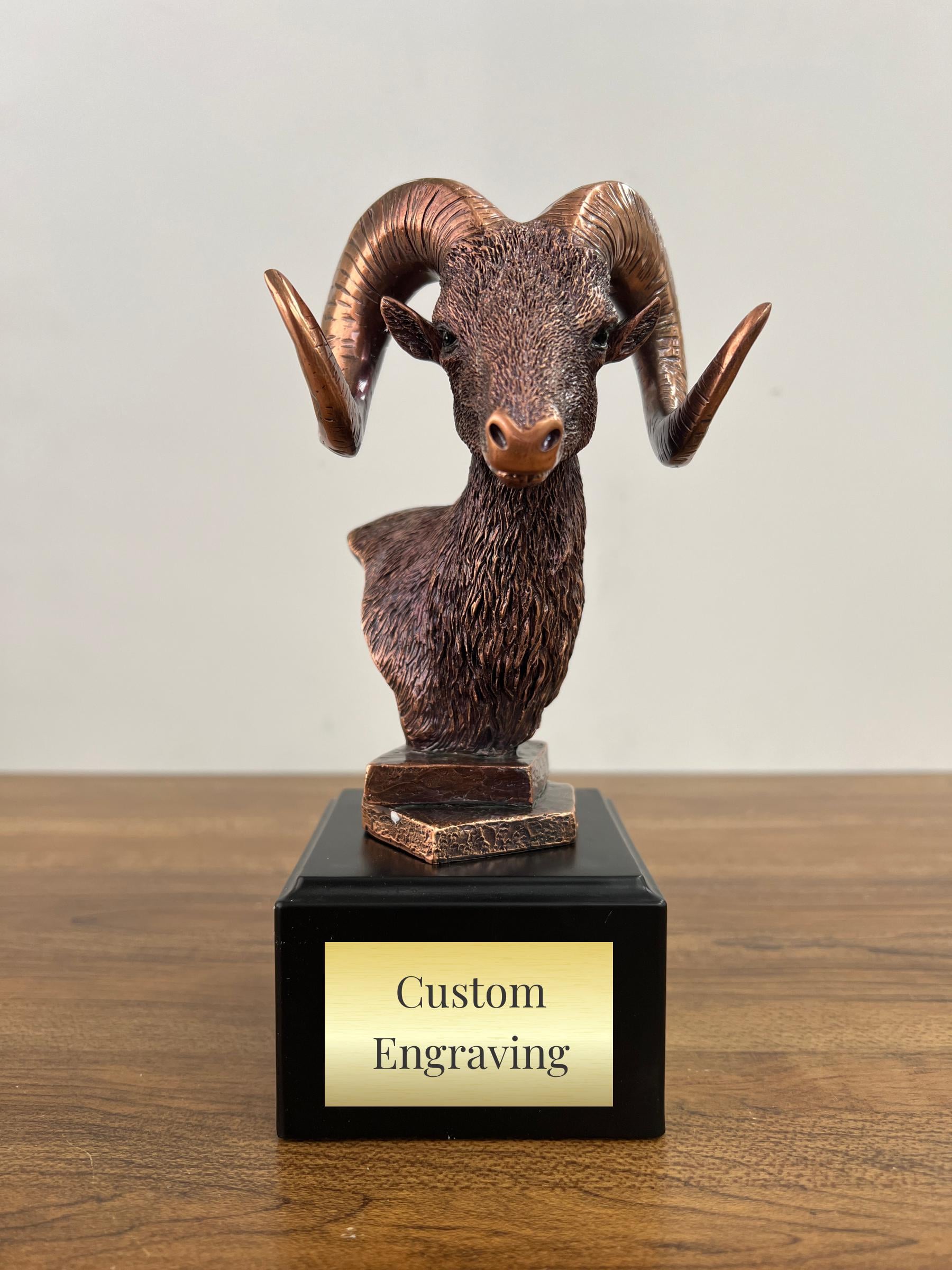 Personalized Goat Trophy - Etsy