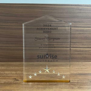 Juego de premios Gold Star Point con texto y logotipo impresos personalizados: perfecto para reconocimientos, logros, competencias y celebraciones