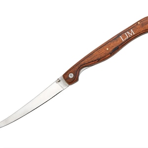 Stainless Steel Fillet Knife - Precision Blade for Fish & Meat, Durable Ergonomic Design, Ideal for Chefs, Anglers and Kitchen Enthusiasts