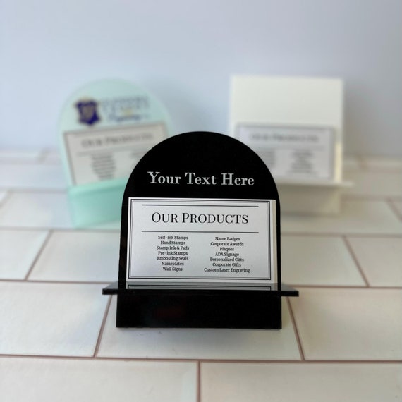 Diseño Tarjeteros Para Oficina Elegante Tarjetero De Acrílico