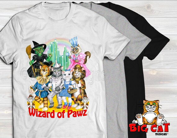 Pawz Shirts Size Chart