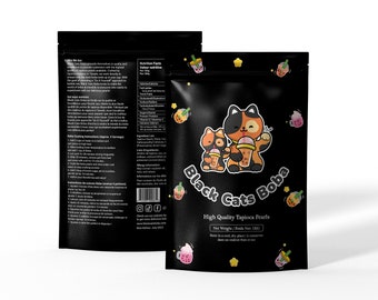 Traditional Tapioca Pearls 1KG Size (2.2LBS) | Chewy Boba for Making Bubble Tea and Authentic Asian Desserts | Resealable Bag for Freshness