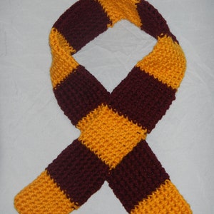 Gold Burgundy dog Scarf image 2