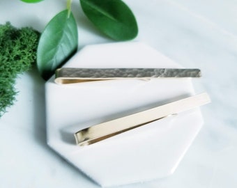 14K Yellow Gold Filled Tie Bar or Tie Clip