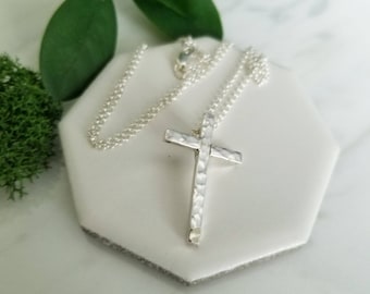 Sterling Silver Cross Necklace