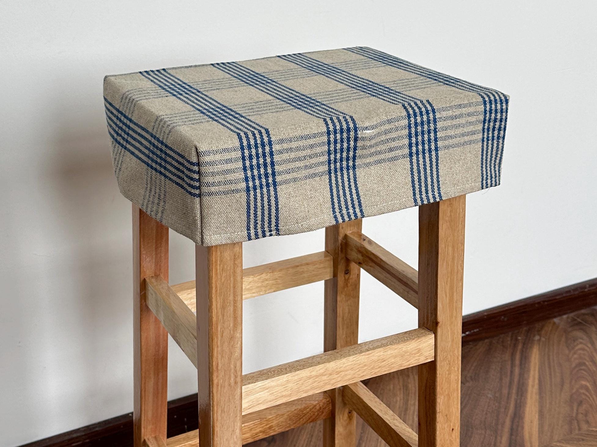 Elasticated square stool covers 2025