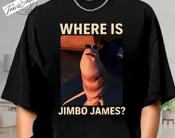 Marcus The Worm Where Is Jimbo James Meme T-shirt, Funny Trending Meme Sweatshirt, Unisex Hoodie