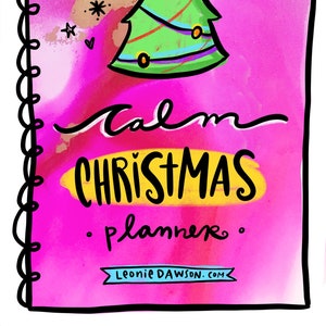 Calm Christmas Printable Planner: Budget, Gift Plan, Cleaning Checklist, Holiday Task List, Self Care, Gratitude, Recipes, Menu Digital image 5