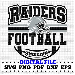 Raiders Football Svg, Football Svg, Sports Svg, Football Shirt, Sublimation DTF HTV Designs, Raiders, Raiders Cricut, Png Dxf Jpg Eps Pdf