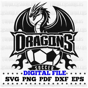 Dragons soccer svg Dragon soccer svg Dragons soccer png Dragons svg Dragon svg Dragons png Dragons mascot svg Cricut svg Cricut designs svg
