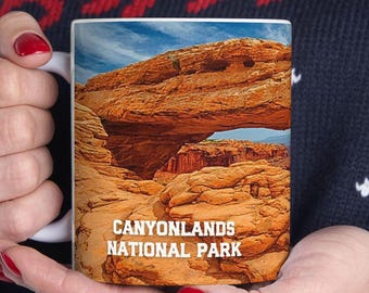 Canyonlands National Park Mug: Utah Red Rock Formations Gift