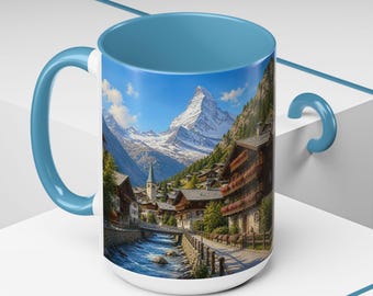Swiss Alps lover, Zermatt Mountain Village, Matterhorn Swiss Alps High Point, Charming village at the Swiss Alps, Village Lover