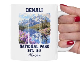 Denali National Park Mug: Alaska Travel Gift