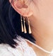 One Piece Three Piece Combination Cosplay Anime One Piece Theme Roronoa Zoro 14K Gold Earrings Fashion Cartoon Jewelry 