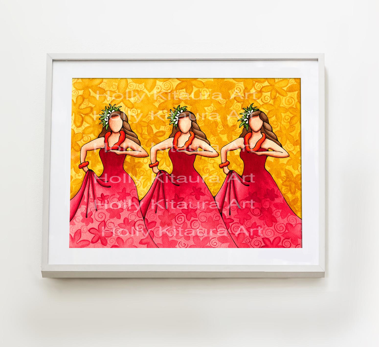 カエル 絵画 ハワイアーティストHolly Kitaura 額縁付 ハワイで購入 HollyvisionArt - Etsy