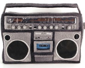 Felt Boombox Sculpture