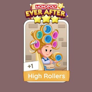 Pegatinas Monopoly_Go High Rollers - Pegatinas de 3 estrellas - Álbum Ever After - Entrega rápida
