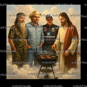 La verdadera pandilla se reúne en el cielo (Png), Pascua cristiana (Png), Pascua cristiana retro digital de Jesús, Jesús cristiano unisex digital (Png)