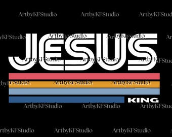 Jesus ist König PNG Kunstdatei, Jesus religiöse Png, christliches Design, Glaubensdesign, Bibelvers Png, christliche Datei, Bibelversdatei