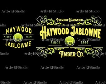 Haywood Jablowme SVG, Funny Hardwood Lumber PNG, Southern Humor Cut File, Vintage Style Tee Design, Premium Cotton Digital Download