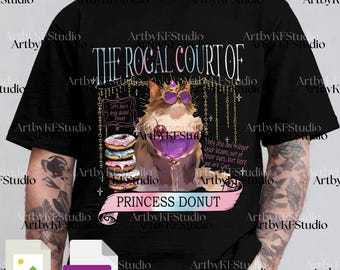 Archivo digital PNG de la Princesa Donut y Mongo, Carl de Dungeon Crawler PNG, Clipart de Ride or Roar, Diseños de la Princesa Donut, Merchandising de la Princesa Donut