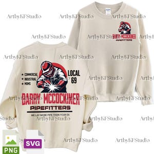 Barry Mccockiner Pipefitters PNG Svg, Clipart umoristico per adulti divertente, Barzelletta sarcastica e spiritosa stampabile, Design meme Pipefitters, Download istantaneo
