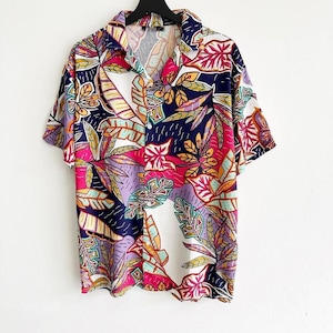 Vintage Hawaiian Shirts, Short Sleeve Button Down Shirt, Oversized Shirts, 80s 90s Retro Styles, Viscose Shirt, Modern Summer Shirts