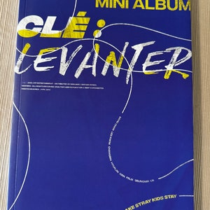 Stray Kids Kpop album Levanter Unsealed No Photo Card