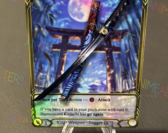 Harmonized Kodachi - Weapon Alter - Flesh and Blood TCG - Etsy