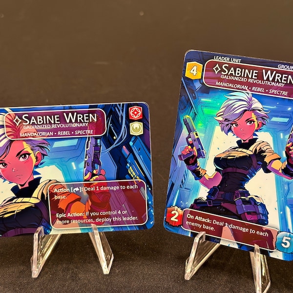 Sabine Wren - Leader Alter - Star Wars Unlimited TCG