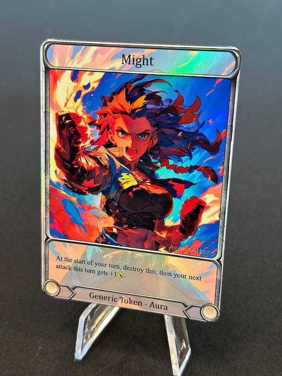 Might - Token Alter - Flesh and Blood TCG - Etsy
