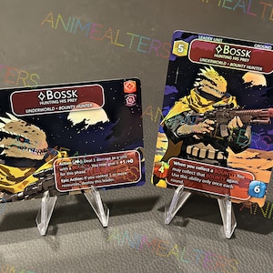 Bossk, cazando a su presa - Líder Alter - Star Wars Unlimited TCG